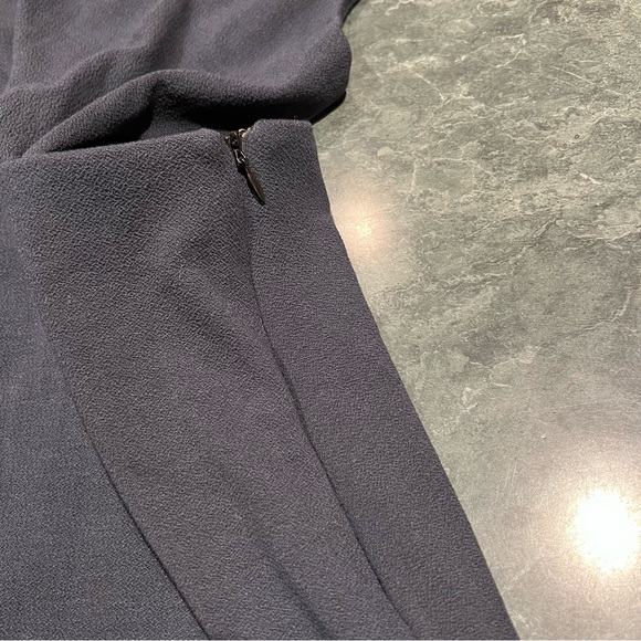 Maeve Dress Navy Blue Open Back Knit Maxi Dress Size Medium Anthropologie NWT - Picture 5 of 12